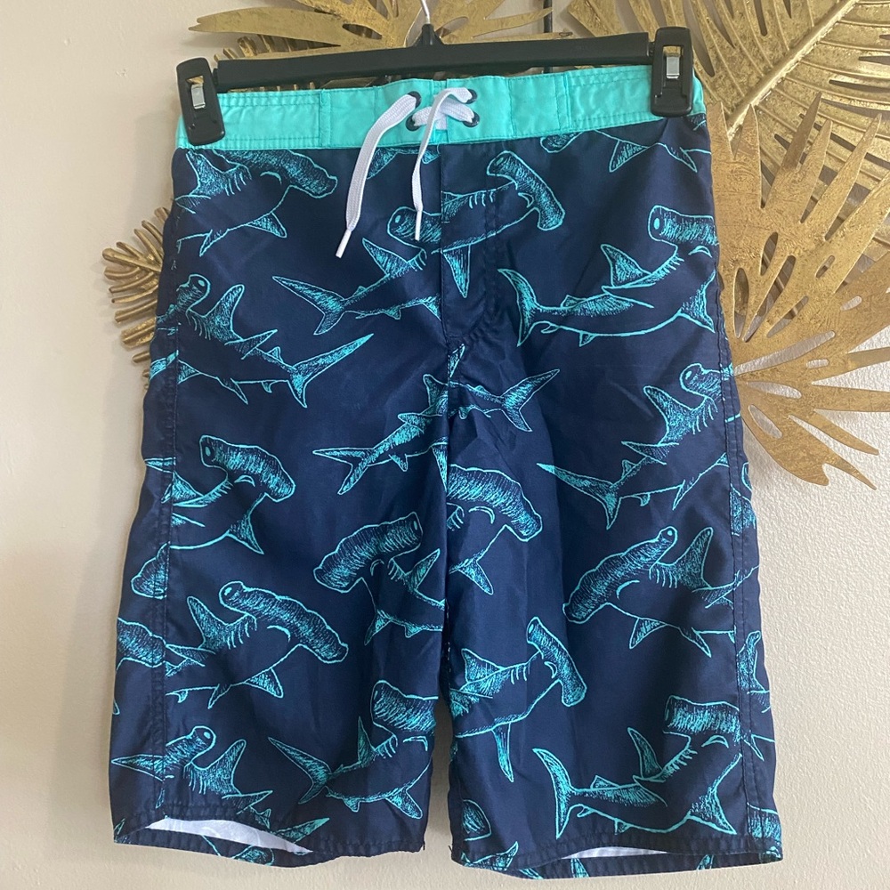 Old Navy Turquoise Swim Shorts
